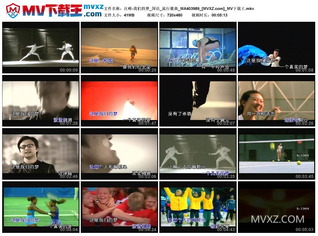 汪峰-我们的梦_国语_流行歌曲_MA403989